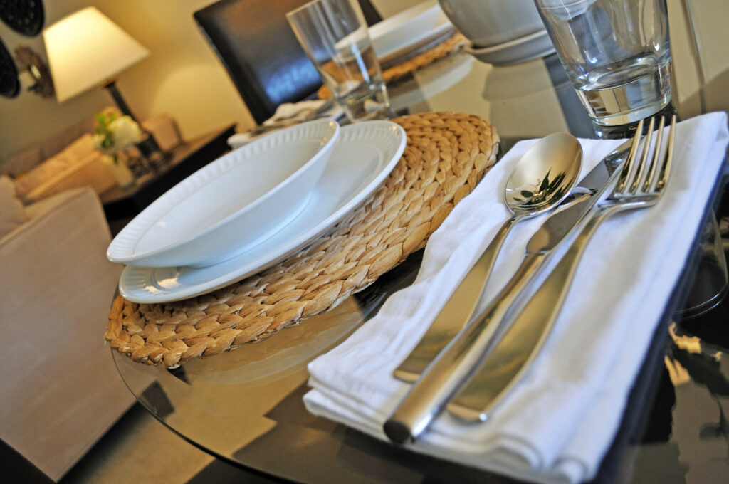 Dining setup